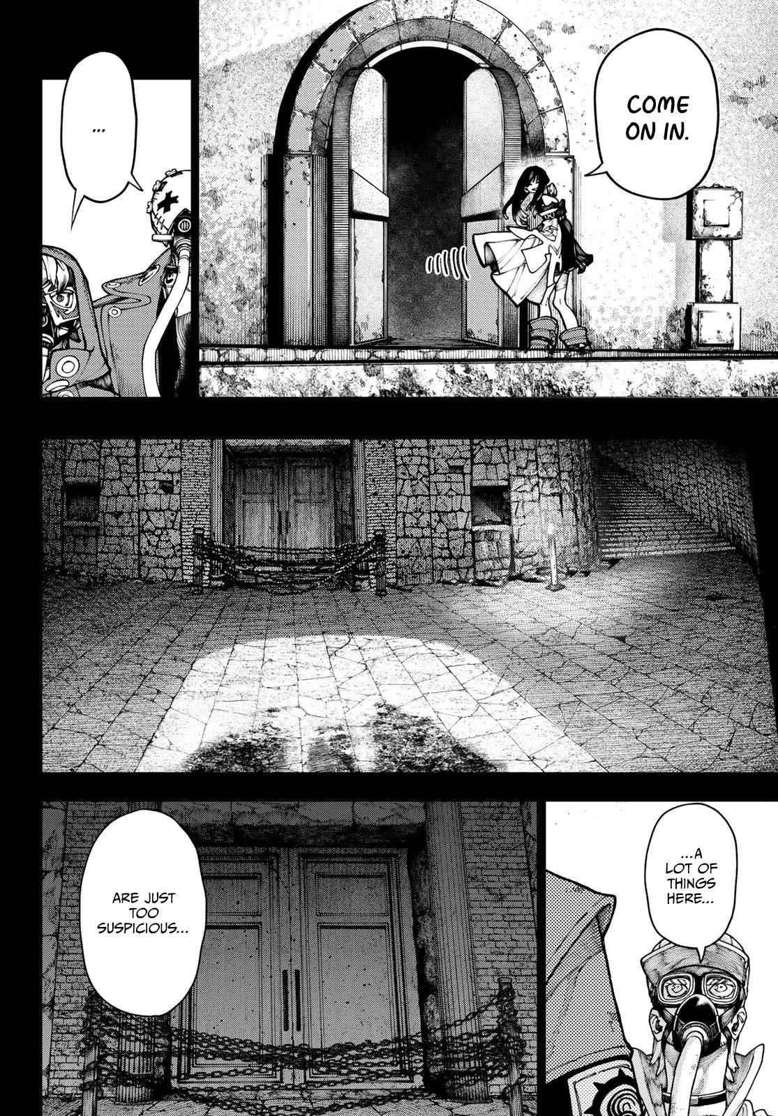 Gachiakuta Chapter 32 page 6 - Chapter 32: Amo's Hospitality