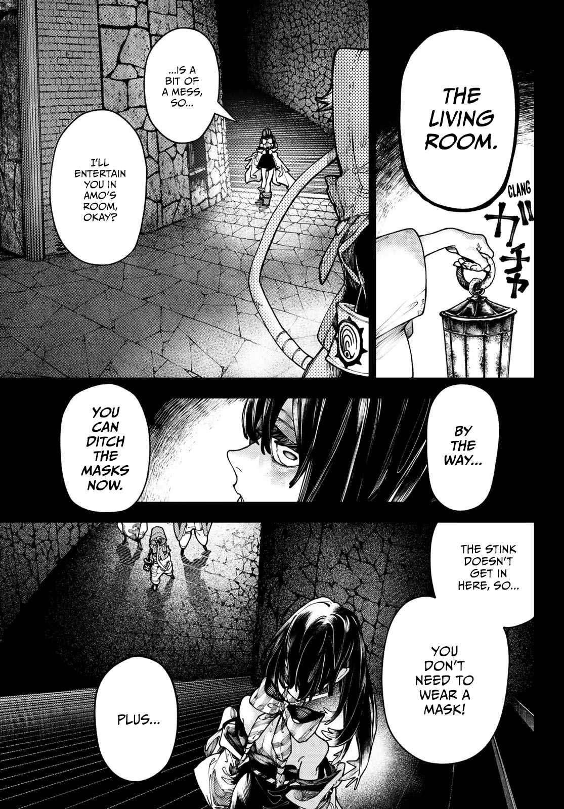 Gachiakuta Chapter 32 page 7 - Chapter 32: Amo's Hospitality