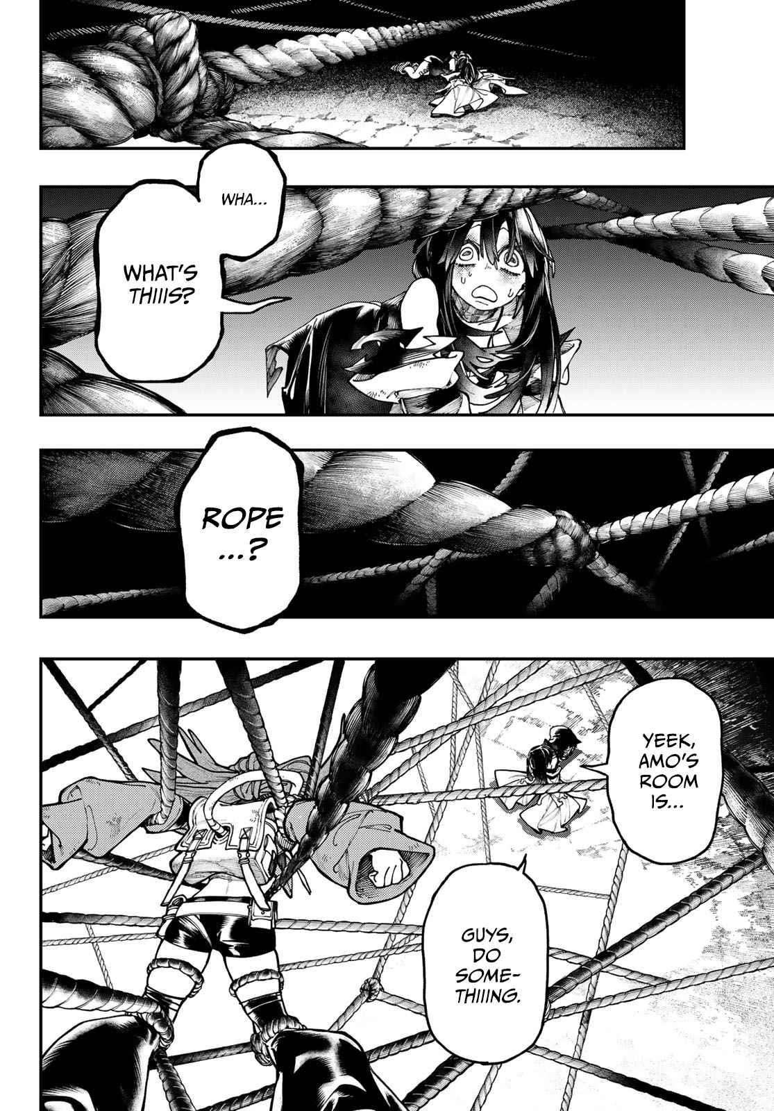 Gachiakuta Chapter 36 page 13 - Chapter 36: Tamsy Winds Up