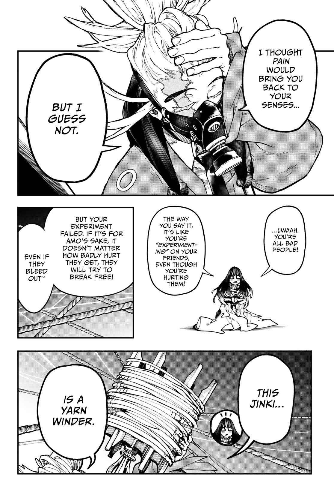 Gachiakuta Chapter 36 page 15 - Chapter 36: Tamsy Winds Up