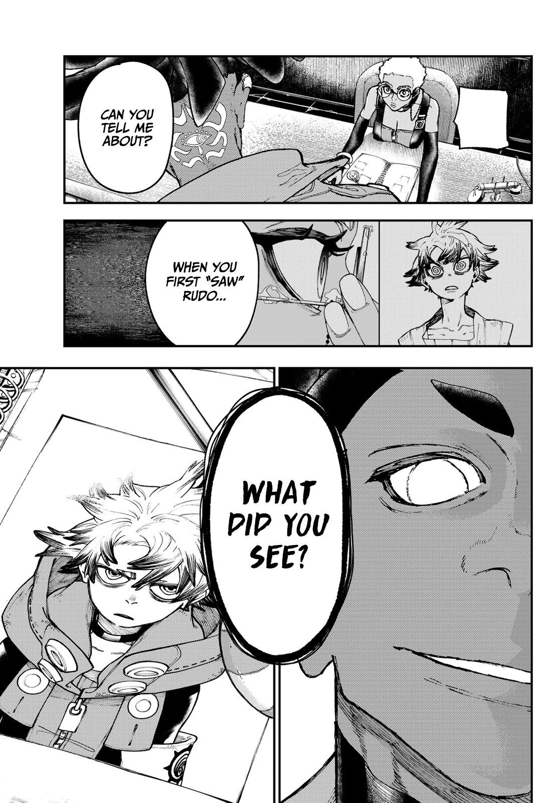 Gachiakuta Chapter 38 page 3 - Chapter 38: Something Like a Curse