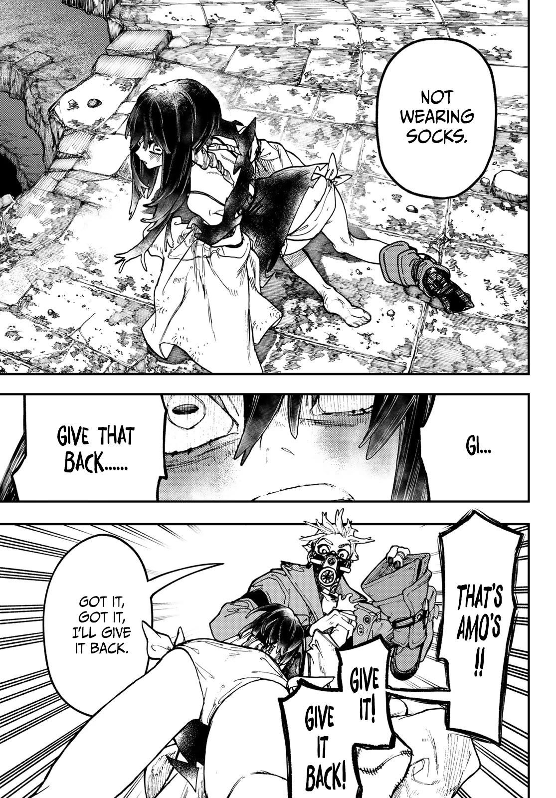 Gachiakuta Chapter 38 page 5 - Chapter 38: Something Like a Curse