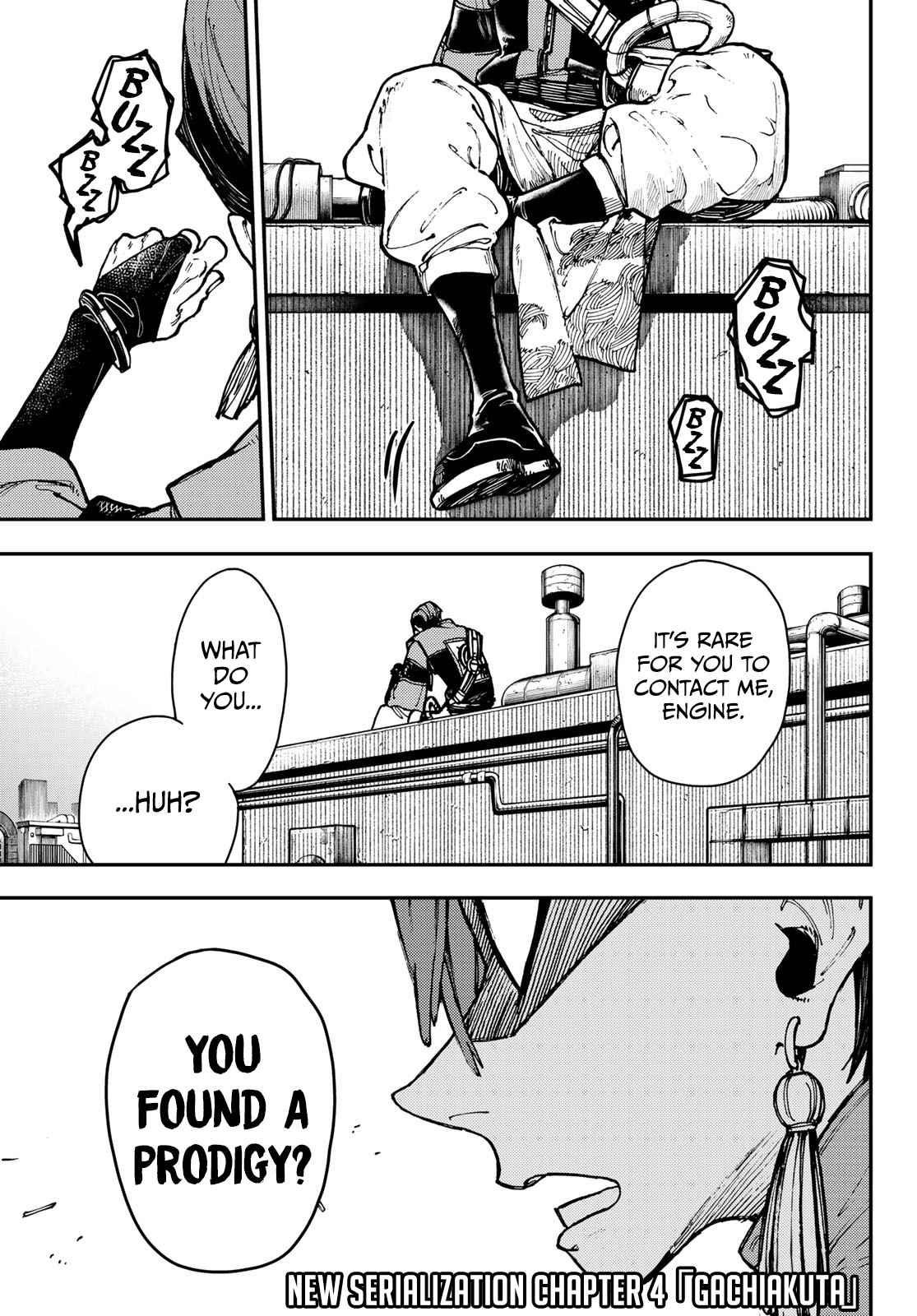 Gachiakuta Chapter 4 page 1 - Chapter 4: The Ground