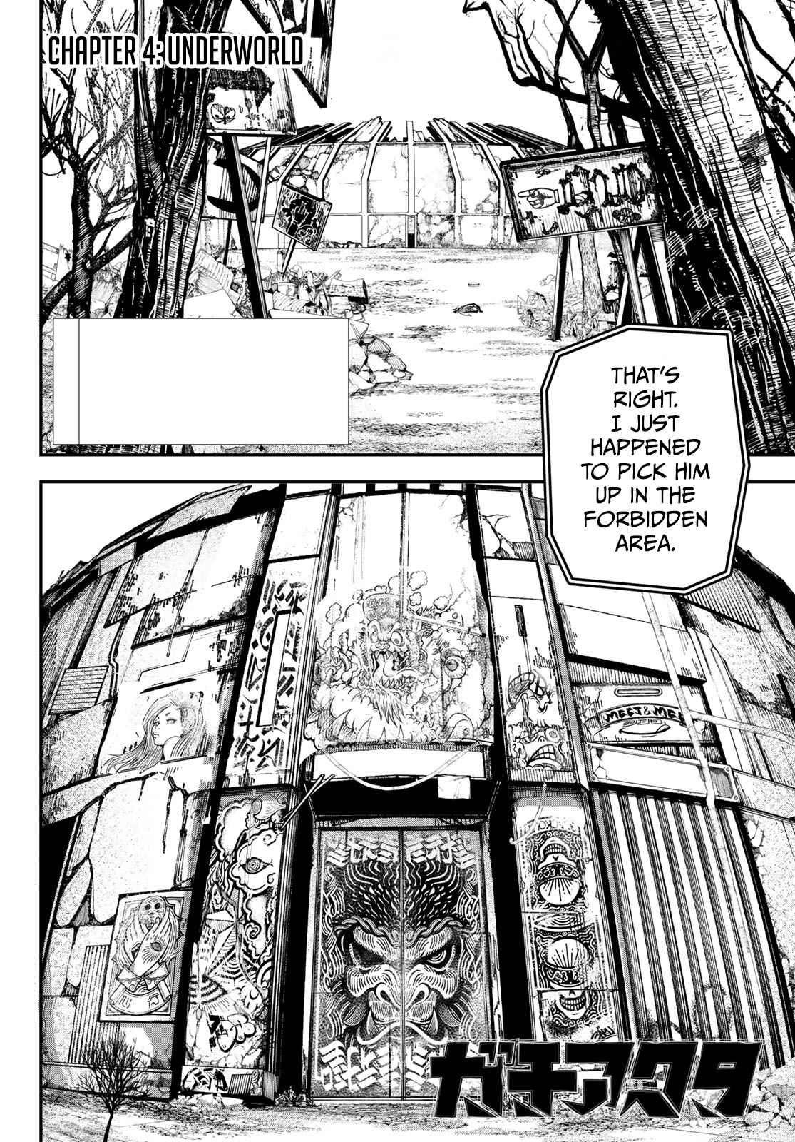 Gachiakuta Chapter 4 page 2 - Chapter 4: The Ground