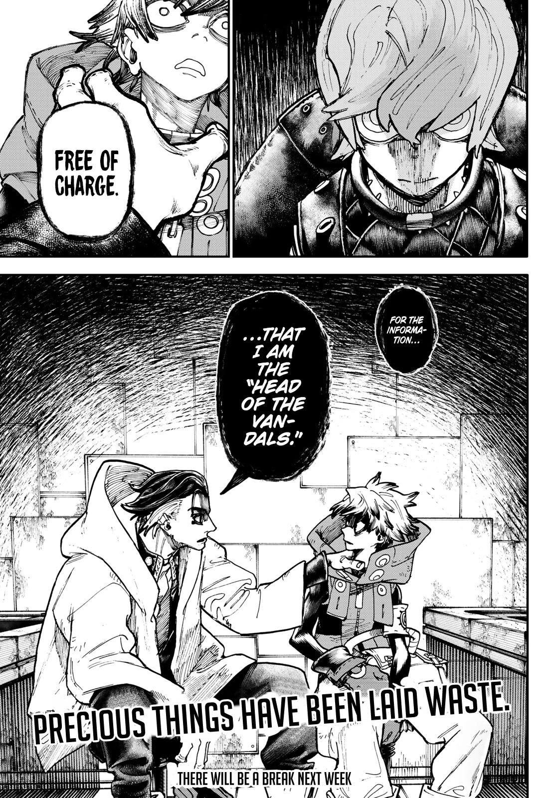 Gachiakuta Chapter 46 page 21 - Chapter 46: The Storm Before the Storm