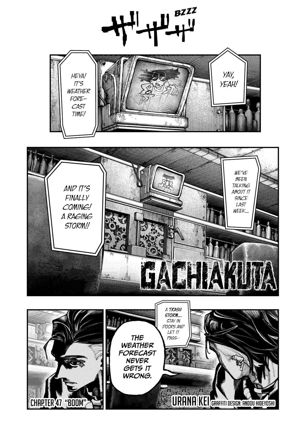Gachiakuta Chapter 47 page 1 - Chapter 47: Boss