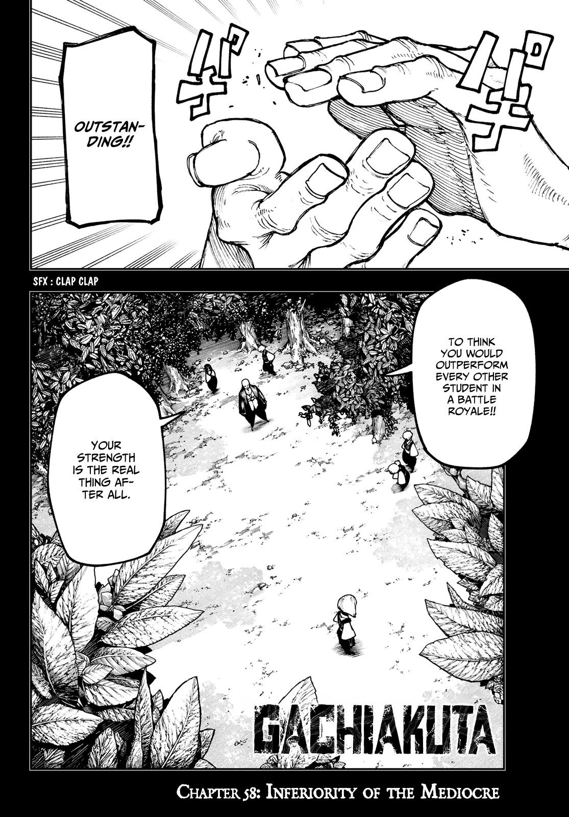 Gachiakuta Chapter 58 page 4 - Chapter 58: Inferiority Of An Average Joe