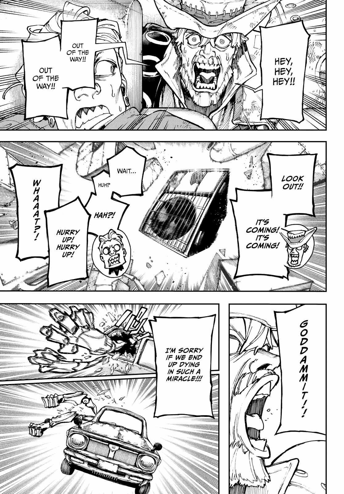 Gachiakuta Chapter 69 page 16 - Chapter 69: Midair Road Trip