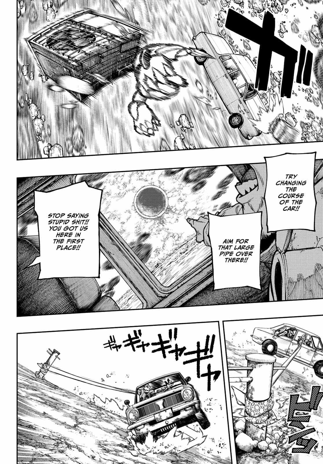 Gachiakuta Chapter 69 page 17 - Chapter 69: Midair Road Trip