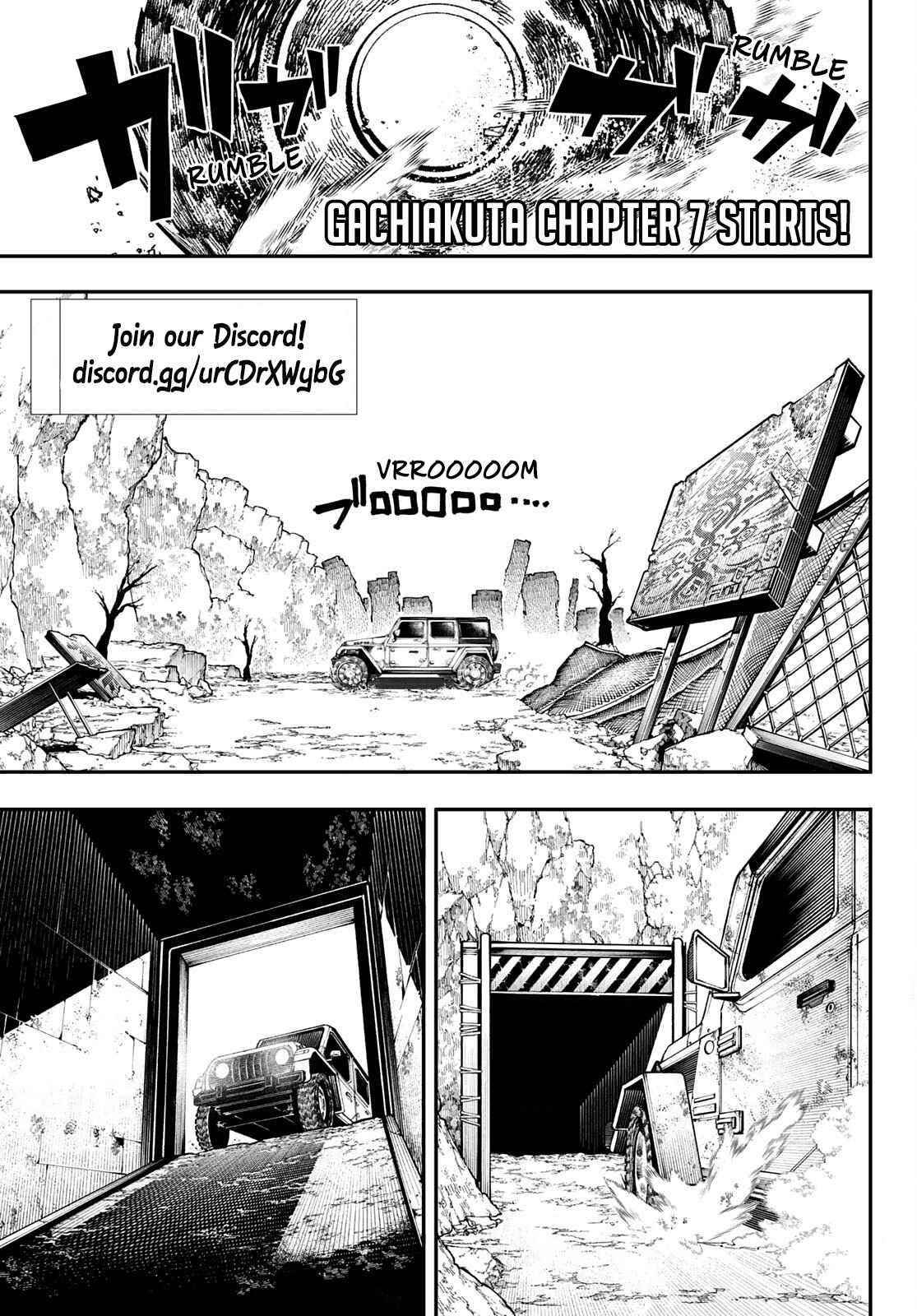 Gachiakuta Chapter 7 page 1 - Chapter 7: Cleaner HQ