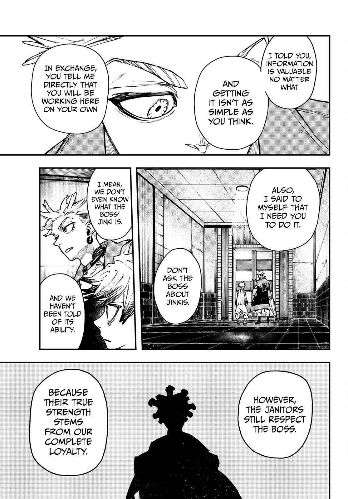 Gachiakuta Chapter 7 page 15 - Chapter 7: Cleaner HQ