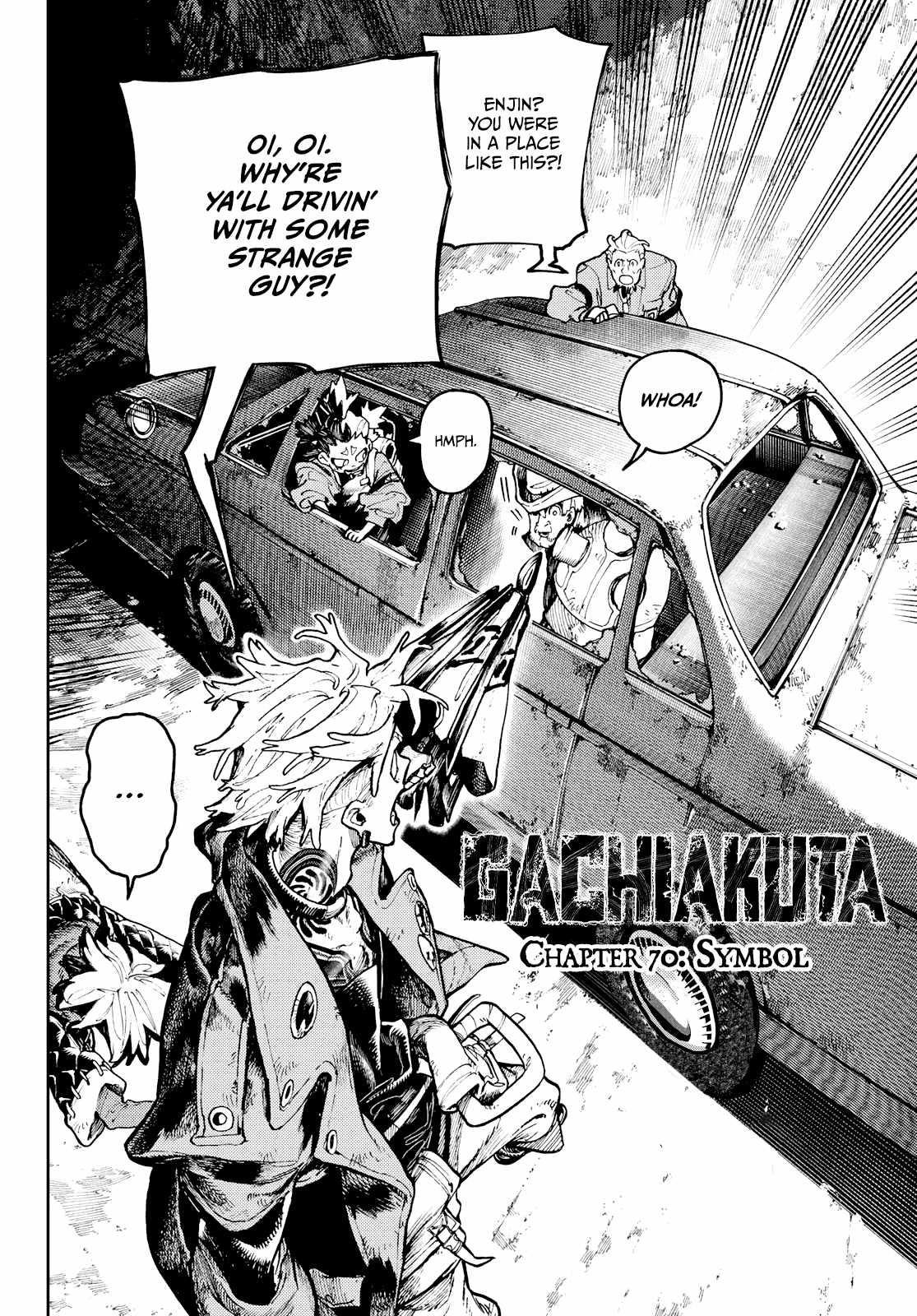 Gachiakuta Chapter 70 page 2 - Chapter 70: Ensign