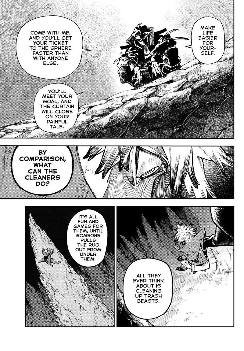 Gachiakuta Chapter 71 page 3 - Chapter 71: Evolution
