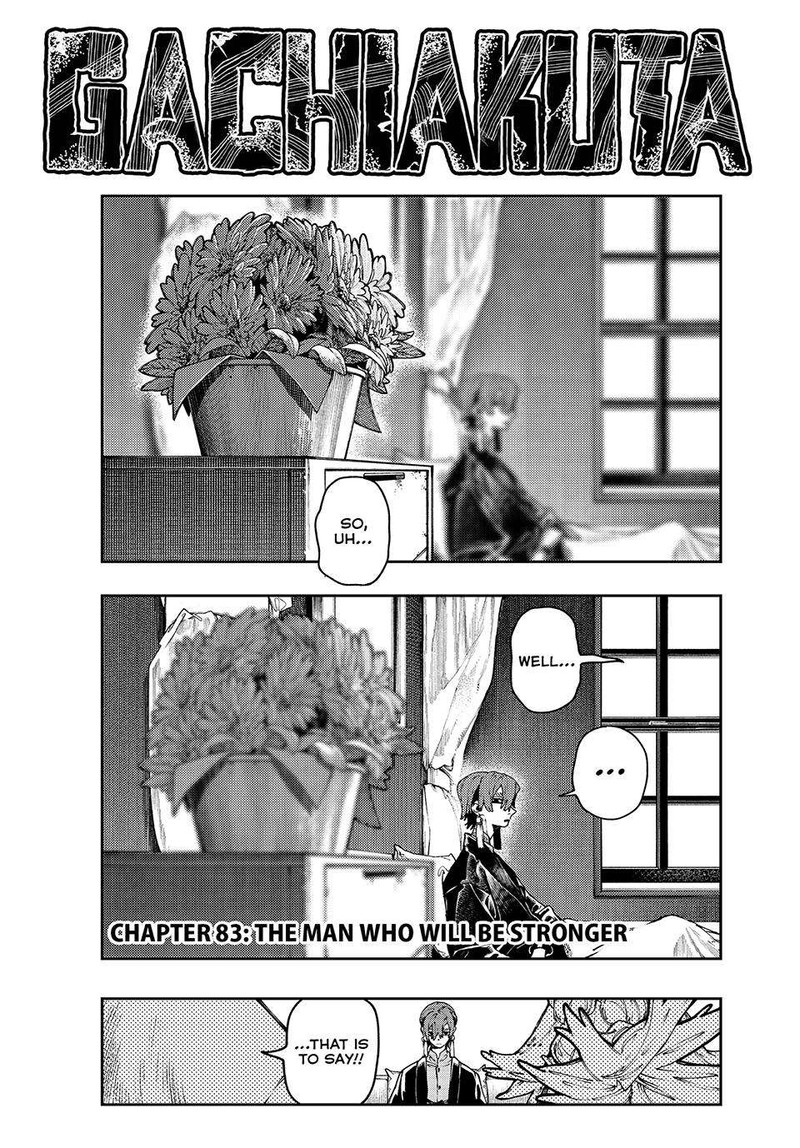 Gachiakuta Chapter 83 page 1 - Chapter 83: The Man Who Will be Stronger
