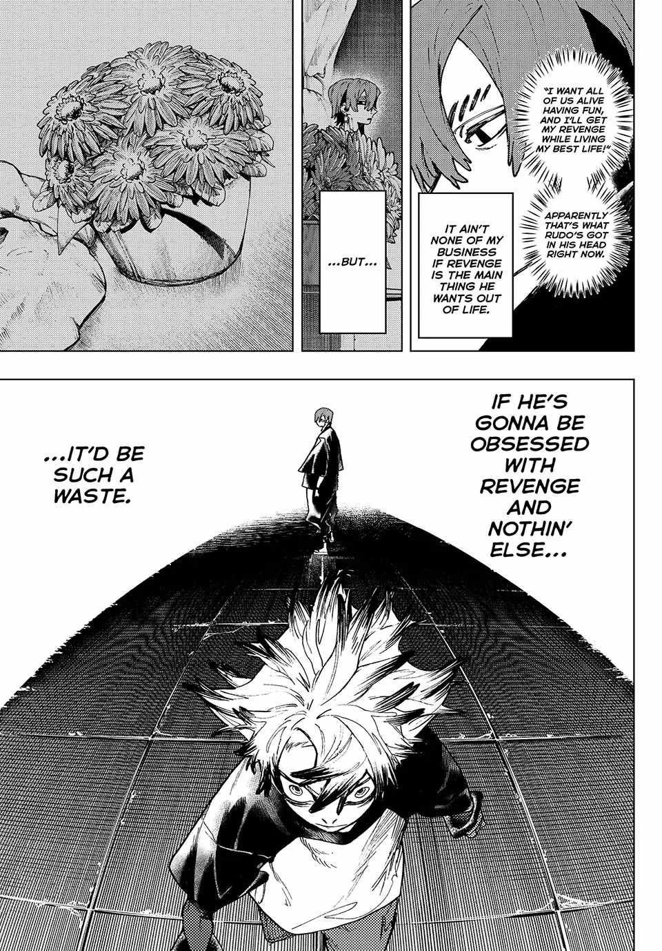 Gachiakuta Chapter 84 page 15 - Chapter 84: A Man who Knows