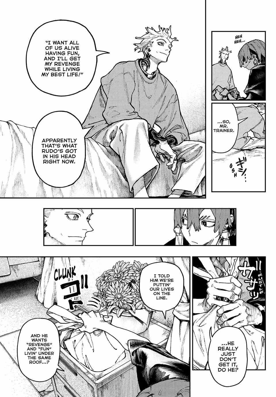 Gachiakuta Chapter 84 page 3 - Chapter 84: A Man who Knows