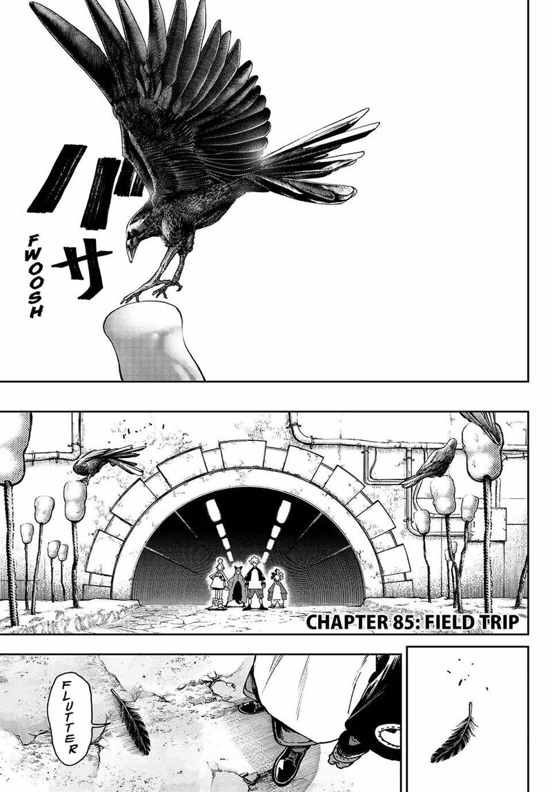 Gachiakuta Chapter 85 page 1 - Chapter 85: Field Trip