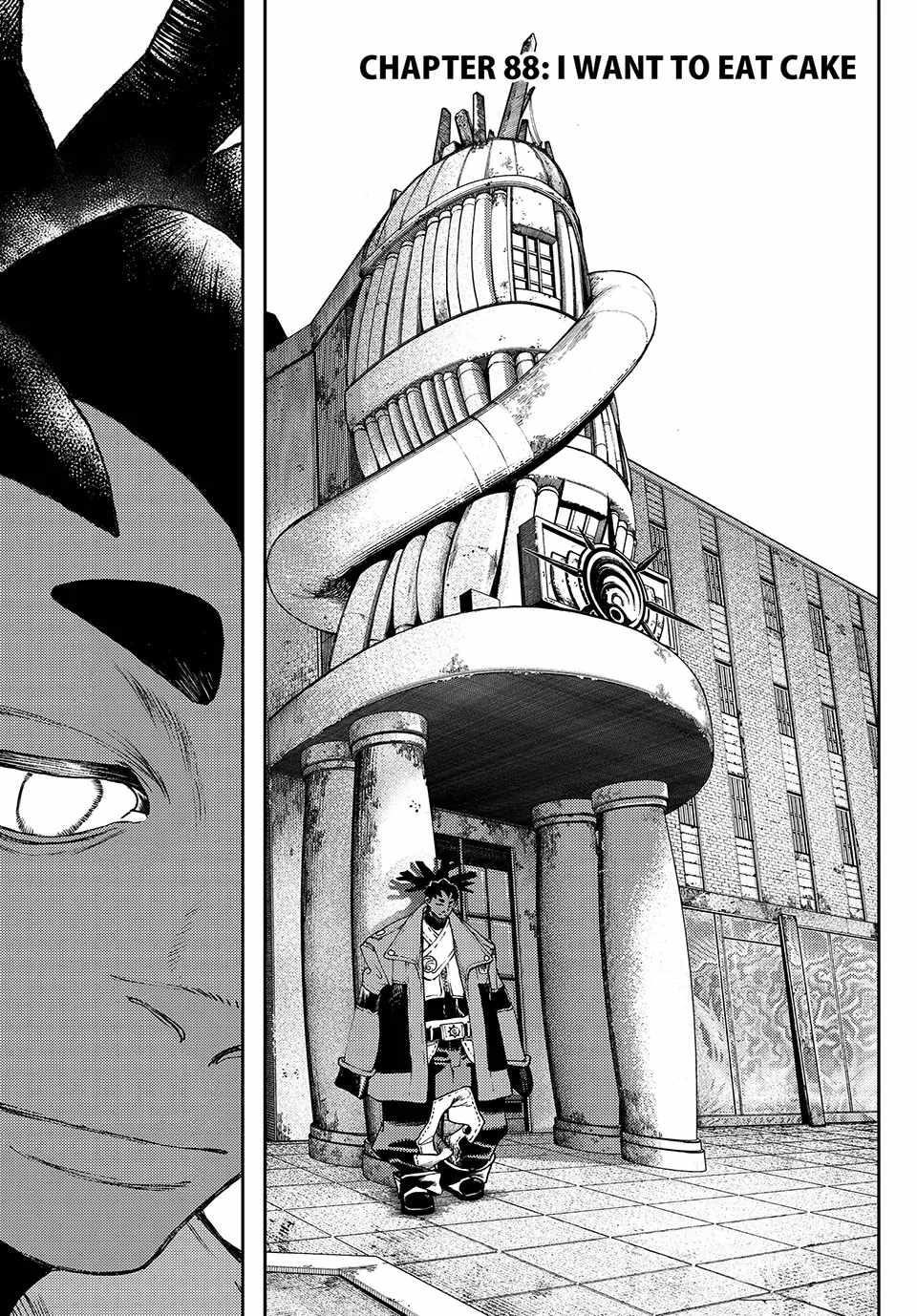 Gachiakuta Chapter 88 page 1 - Chapter 88: I Want to Eat Cake