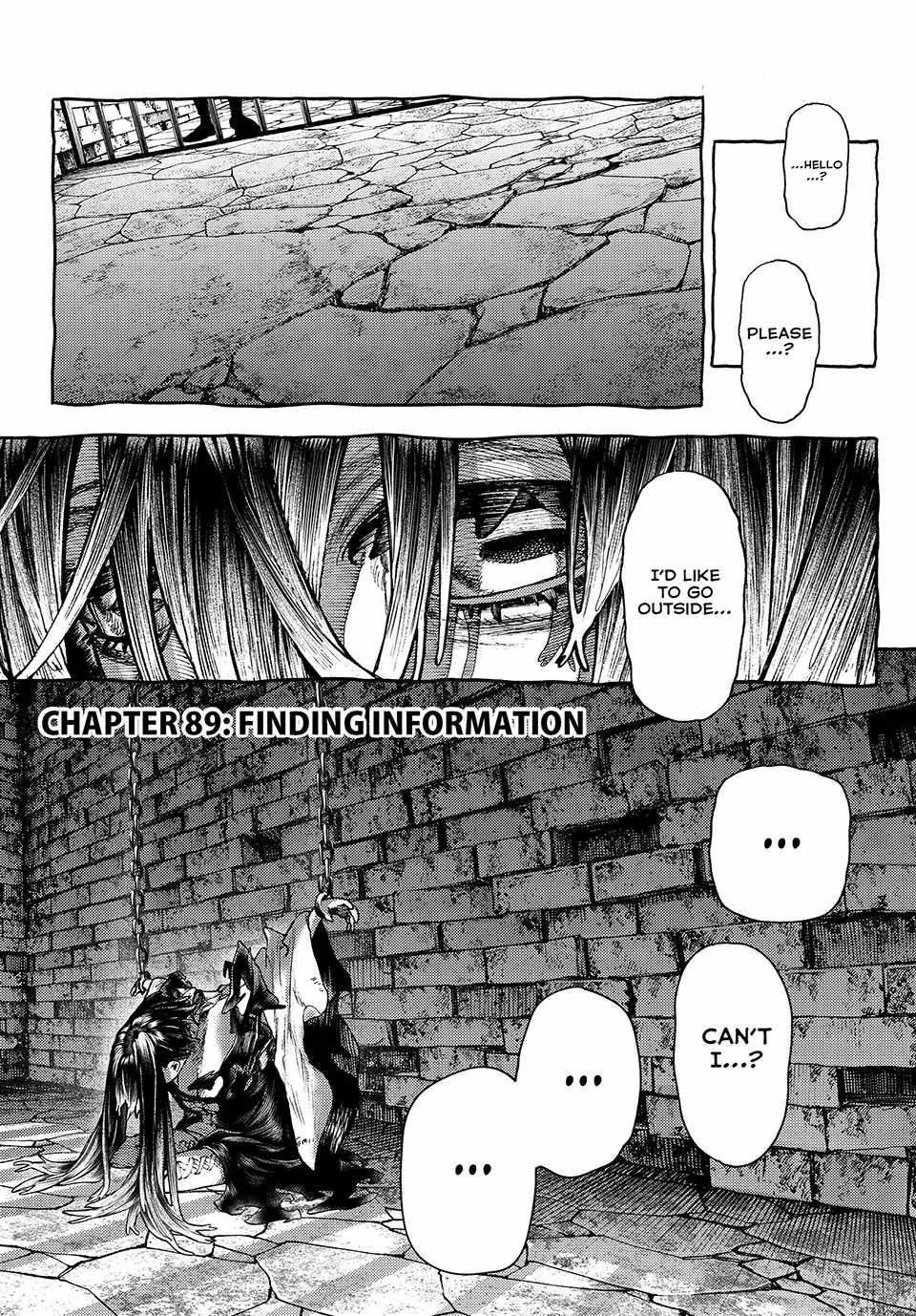 Gachiakuta Chapter 89 page 1 - Chapter 89: Finding Information