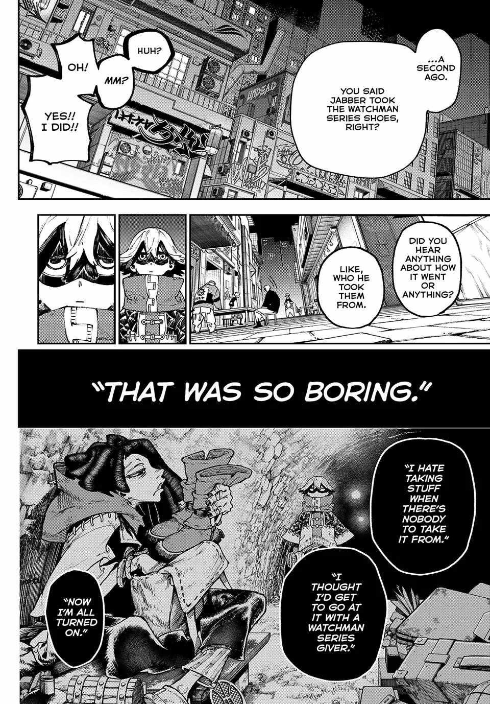 Gachiakuta Chapter 89 page 12 - Chapter 89: Finding Information