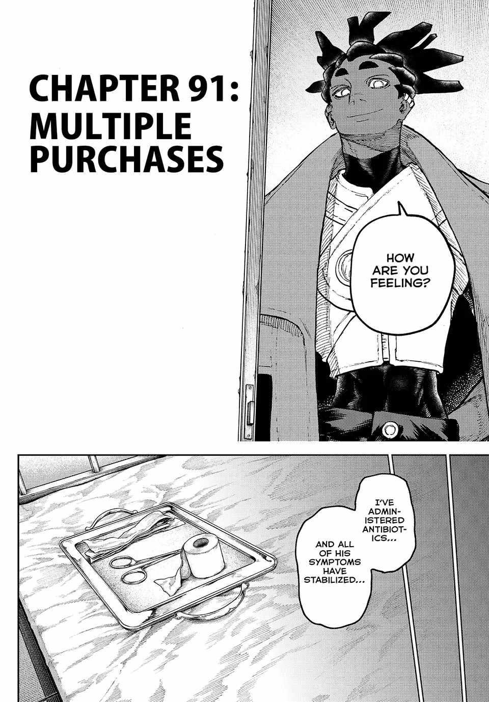 Gachiakuta Chapter 91 page 2 - Chapter 91: Multiple Purchases