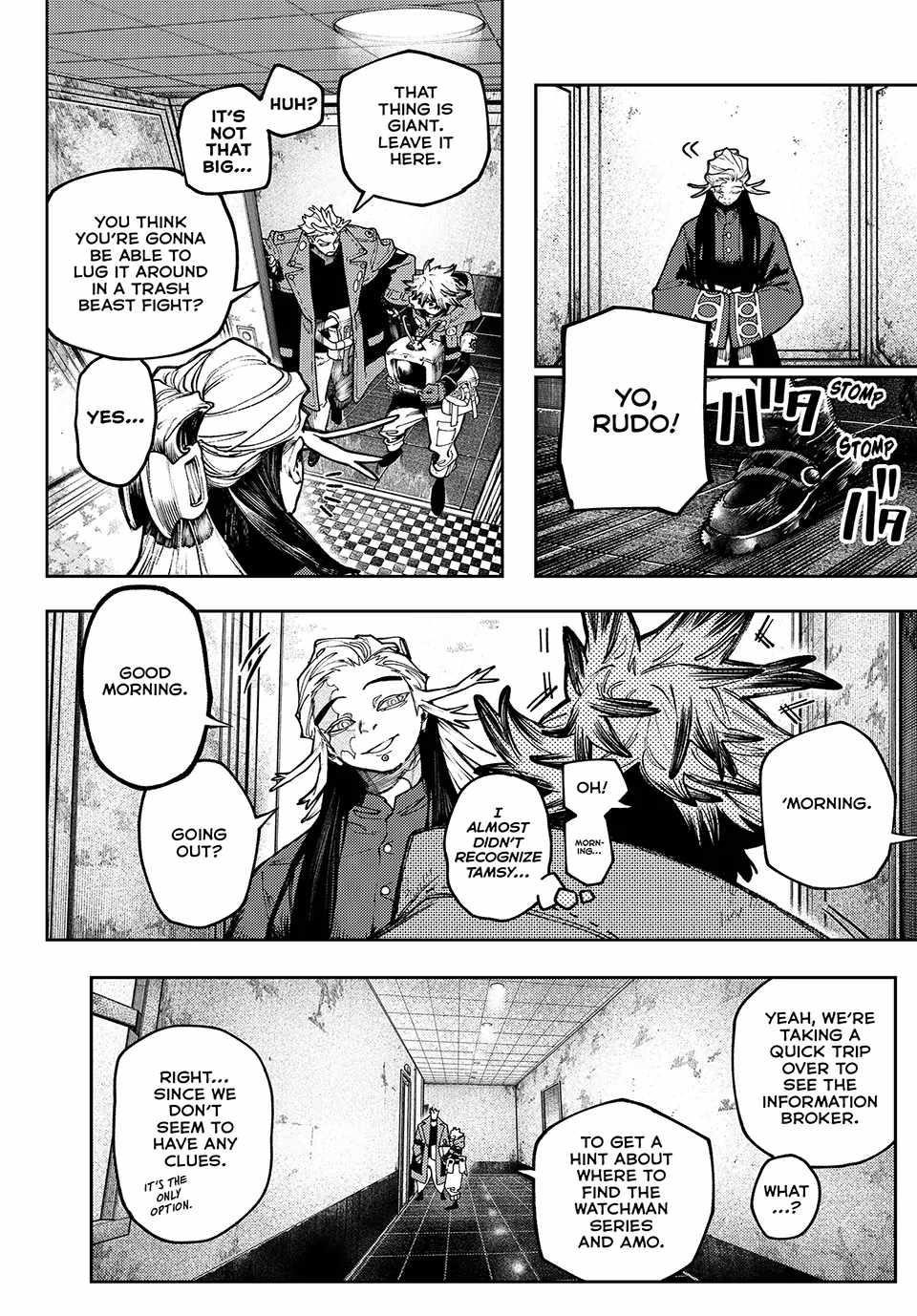 Gachiakuta Chapter 92 page 6 - Chapter 92: Tamsy's Day Off