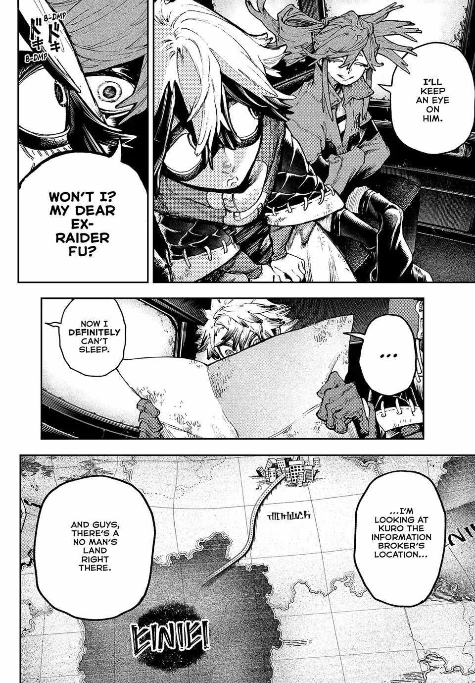 Gachiakuta Chapter 93 page 4 - Chapter 93: Kuro the information broker