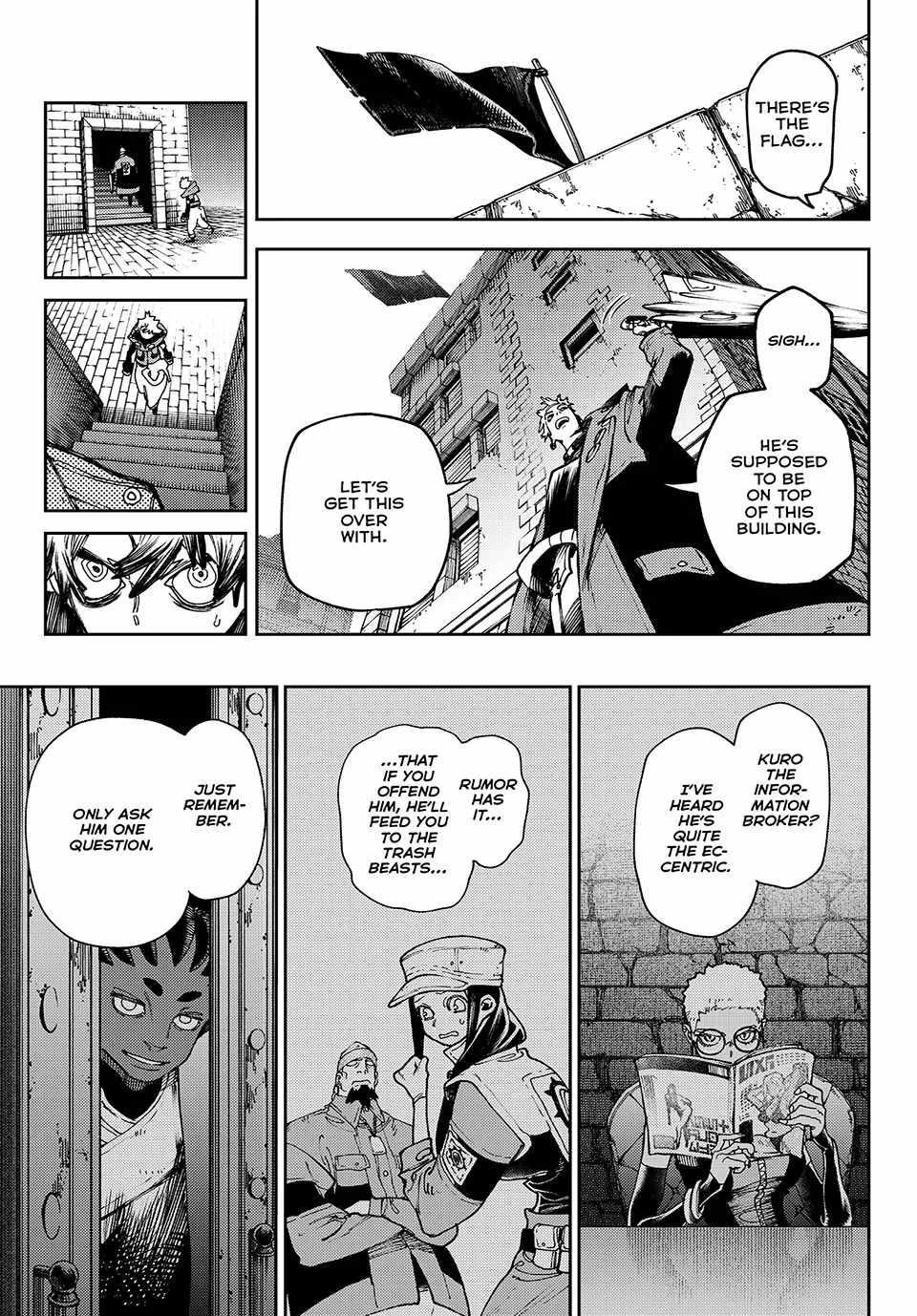 Gachiakuta Chapter 93 page 7 - Chapter 93: Kuro the information broker