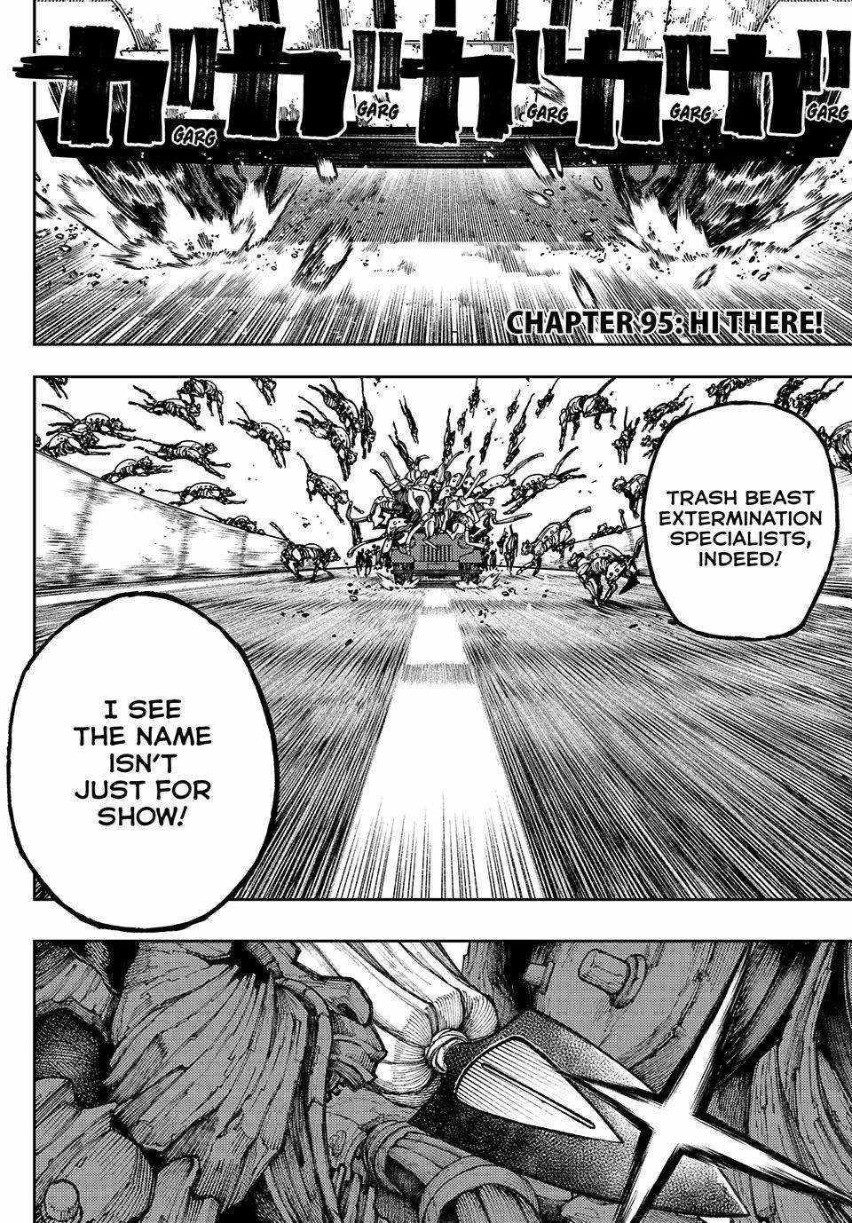 Gachiakuta Chapter 95 page 2 - Chapter 95: Hi there!
