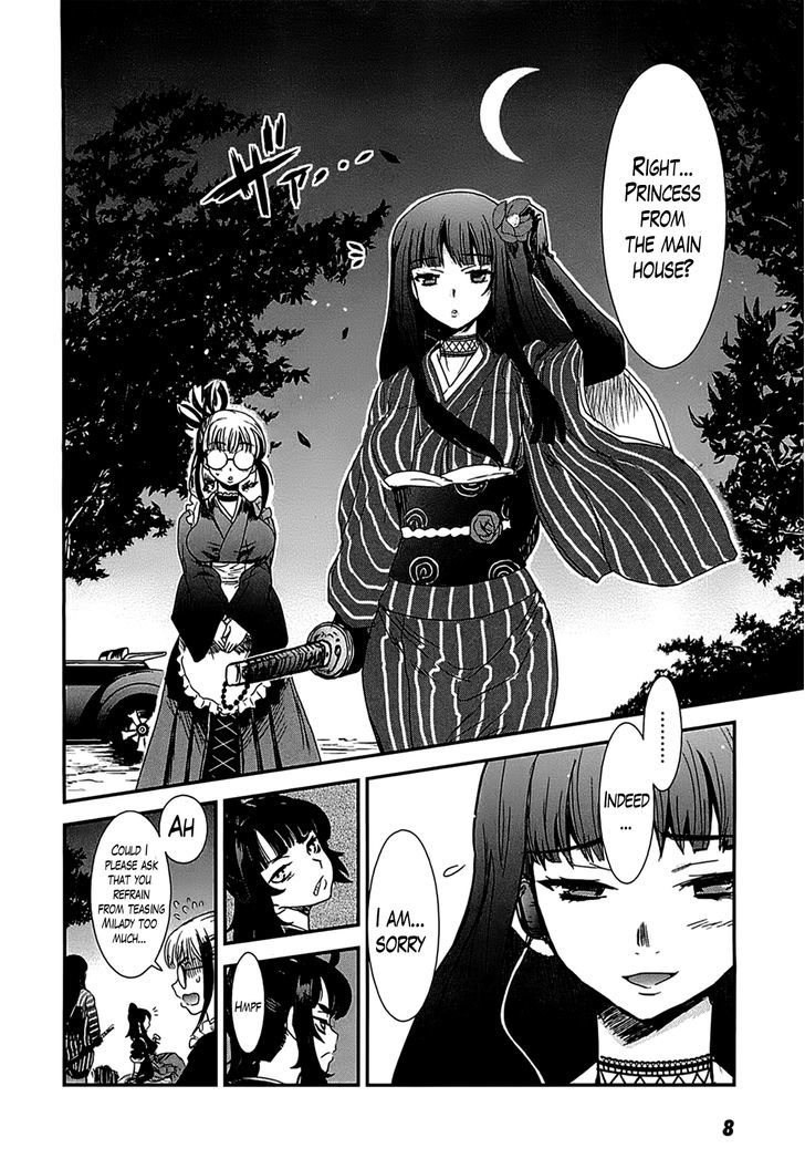 Gachirin ni Kiri Saku Chapter 12.2 page 9 - Chapter 12 v2 : Flight