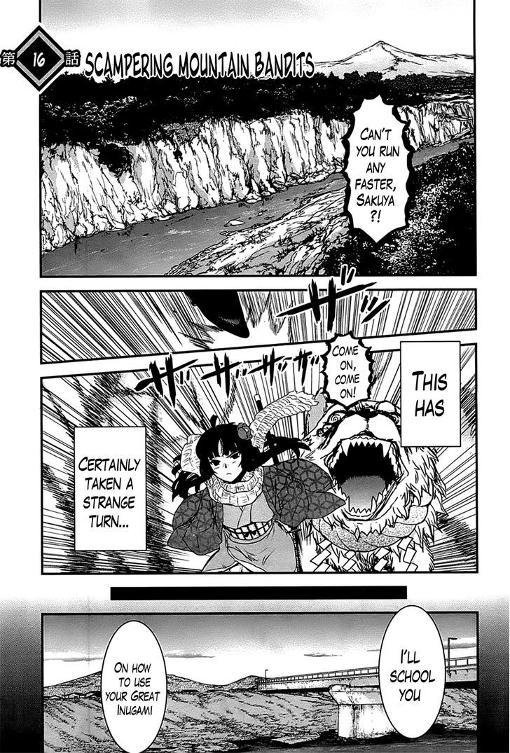 Gachirin ni Kiri Saku Chapter 16 page 1 - Chapter 16 : Scampering Mountain Bandits
