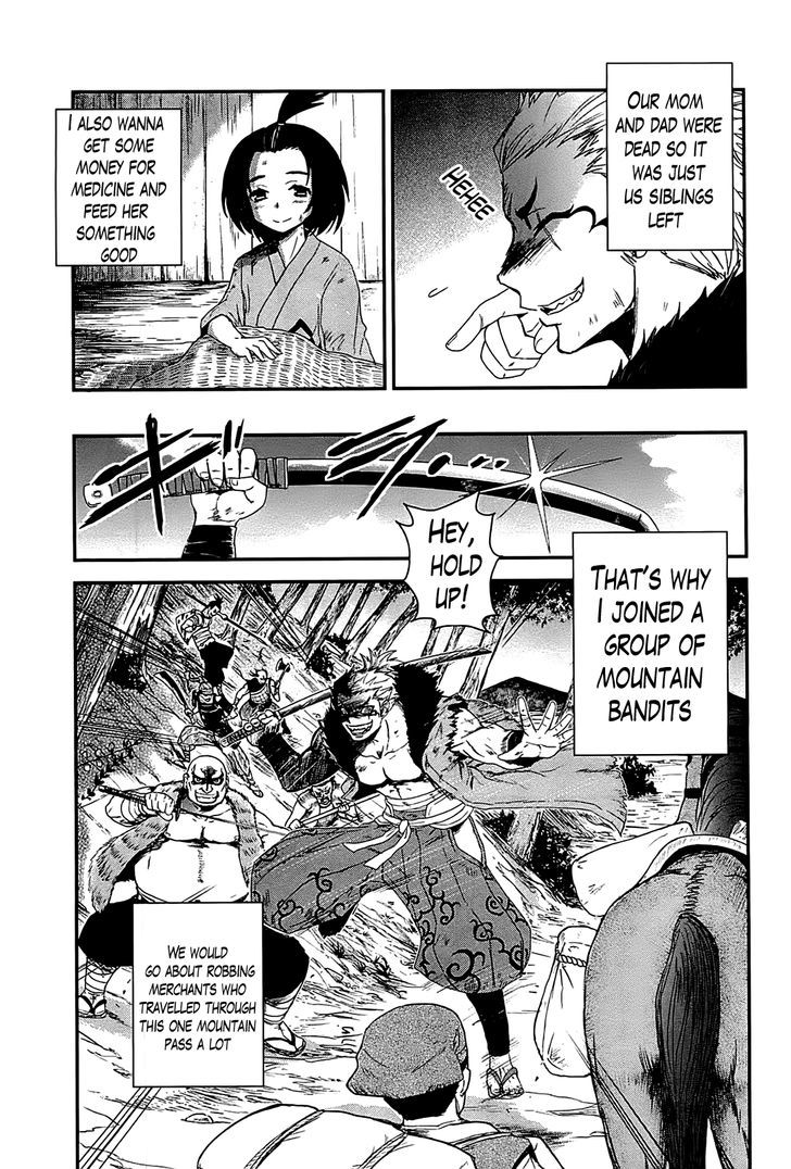 Gachirin ni Kiri Saku Chapter 16 page 17 - Chapter 16 : Scampering Mountain Bandits