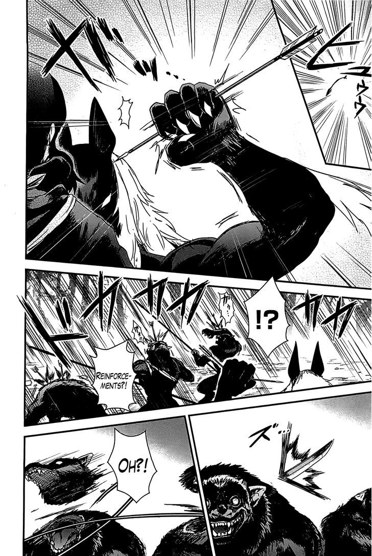 Gachirin ni Kiri Saku Chapter 18 page 24 - Chapter 18 : Maki versus Ancient Dogs