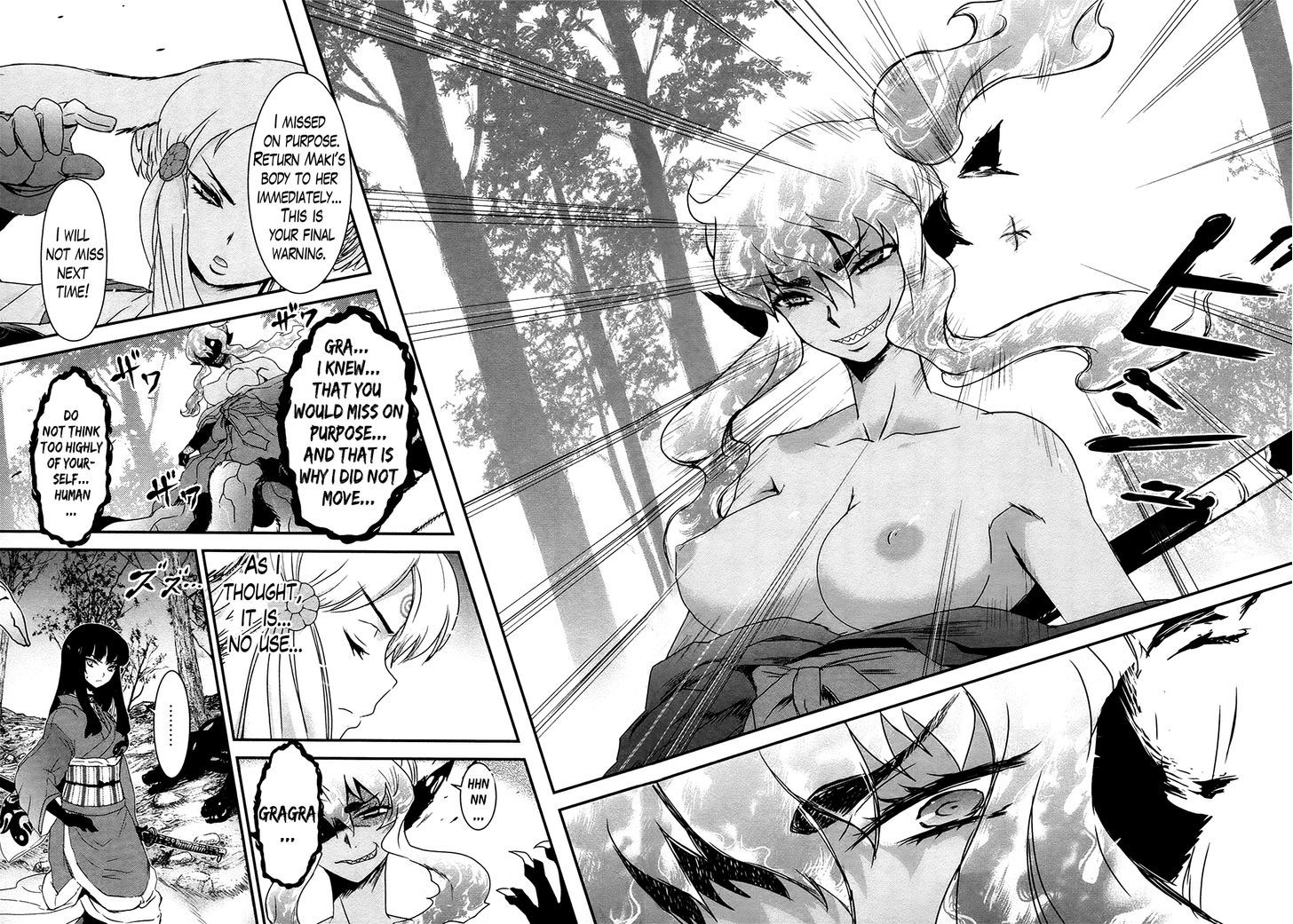 Gachirin ni Kiri Saku Chapter 21 page 8 - Chapter 21 : The Nested Priestess