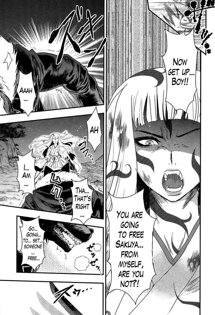 Gachirin ni Kiri Saku Chapter 28 page 19 - Chapter 28 : Demon Blood Makeup