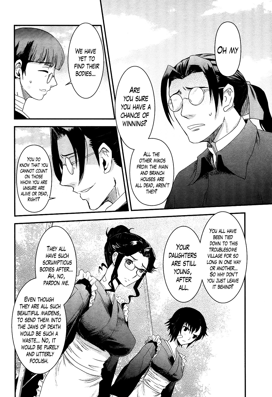 Gachirin ni Kiri Saku Chapter 42 page 10 - Chapter 42 : Speculation