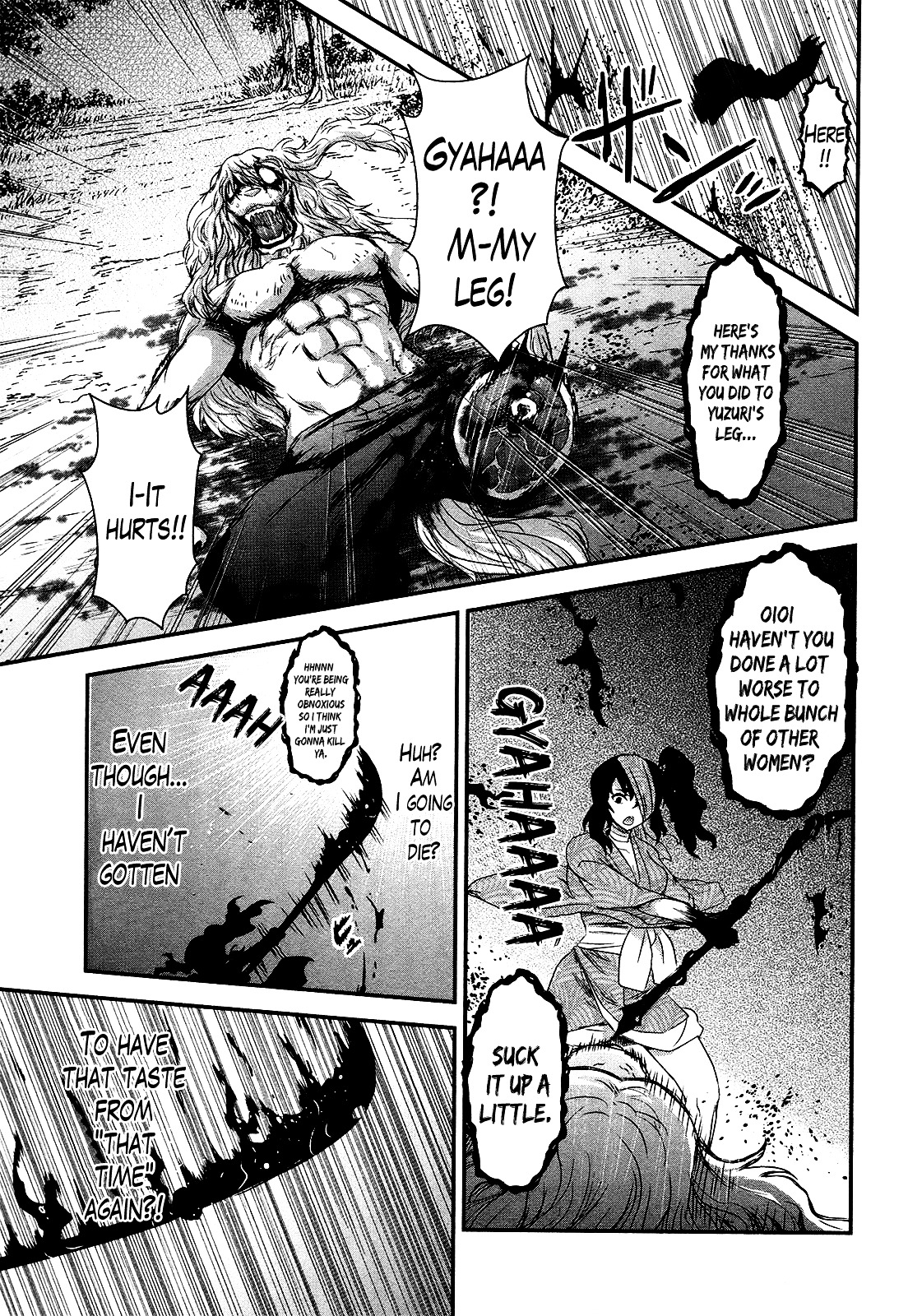Gachirin ni Kiri Saku Chapter 44 page 13 - Chapter 44 : CLASH