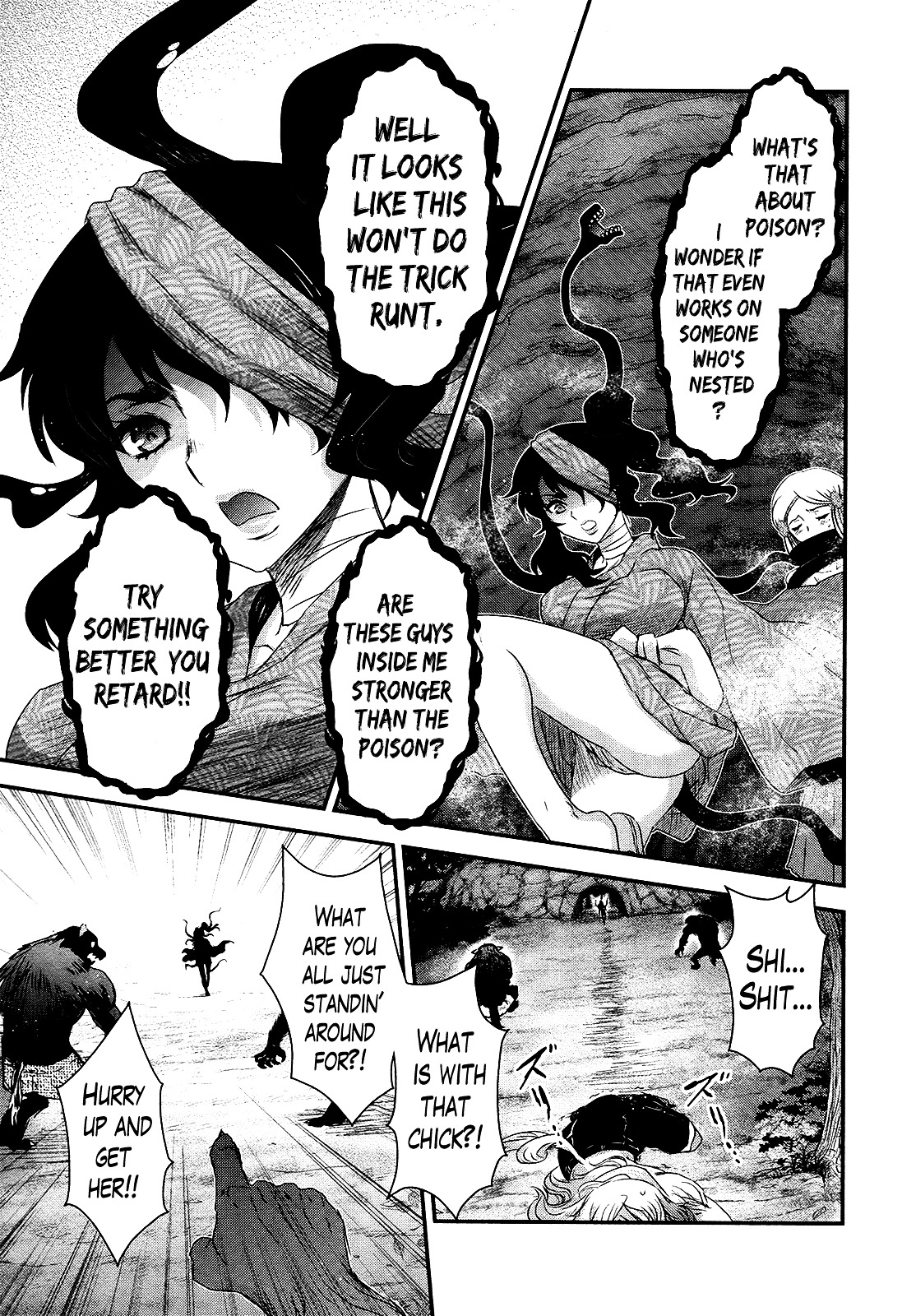 Gachirin ni Kiri Saku Chapter 44 page 9 - Chapter 44 : CLASH