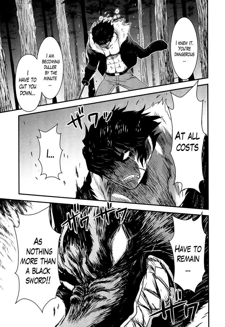 Gachirin ni Kiri Saku Chapter 45.2 page 14 - Chapter 45 v2 : The Crossing of Swords