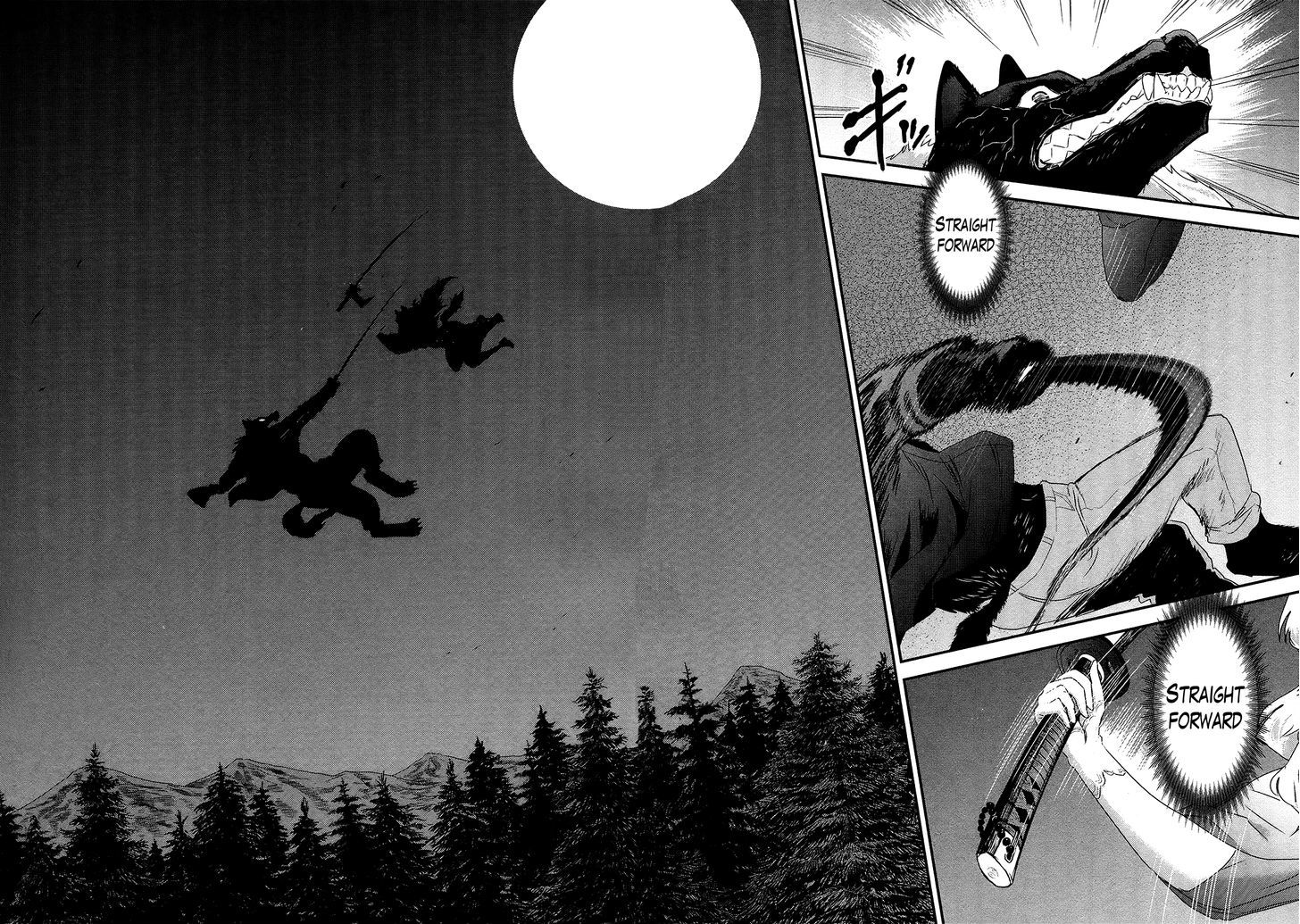 Gachirin ni Kiri Saku Chapter 47.2 page 8 - Chapter 47 v2 : Sword Dance Under the Moon