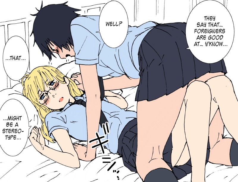 Gaijin-chan to Mushinkei Boyish-chan Chapter 0 page 6 - Chapter 0 : The Foreigner and the Insensitive Tomboy [Oneshot]
