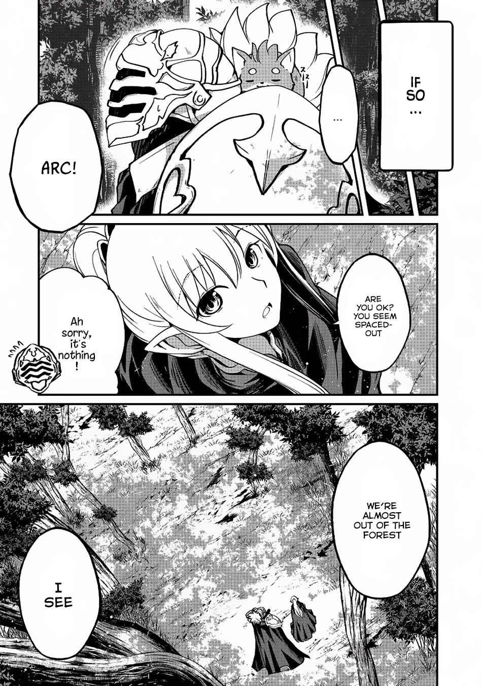 Gaikotsu Kishi-sama, Tadaima Isekai e Odekake-chuu Chapter 11 page 4 - Chapter 11