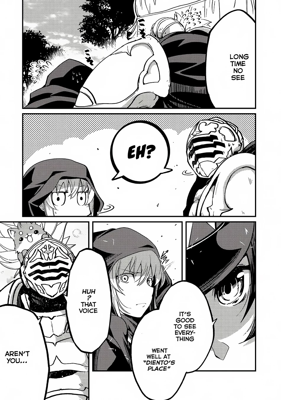 Gaikotsu Kishi-sama, Tadaima Isekai e Odekake-chuu Chapter 12 page 28 - Chapter 12