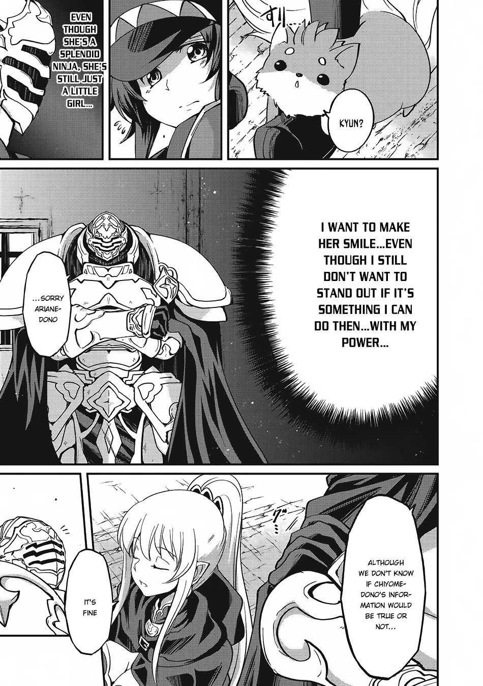 Gaikotsu Kishi-sama, Tadaima Isekai e Odekake-chuu Chapter 13 page 11 - Chapter 13: The Riot at the Capital, Ollav