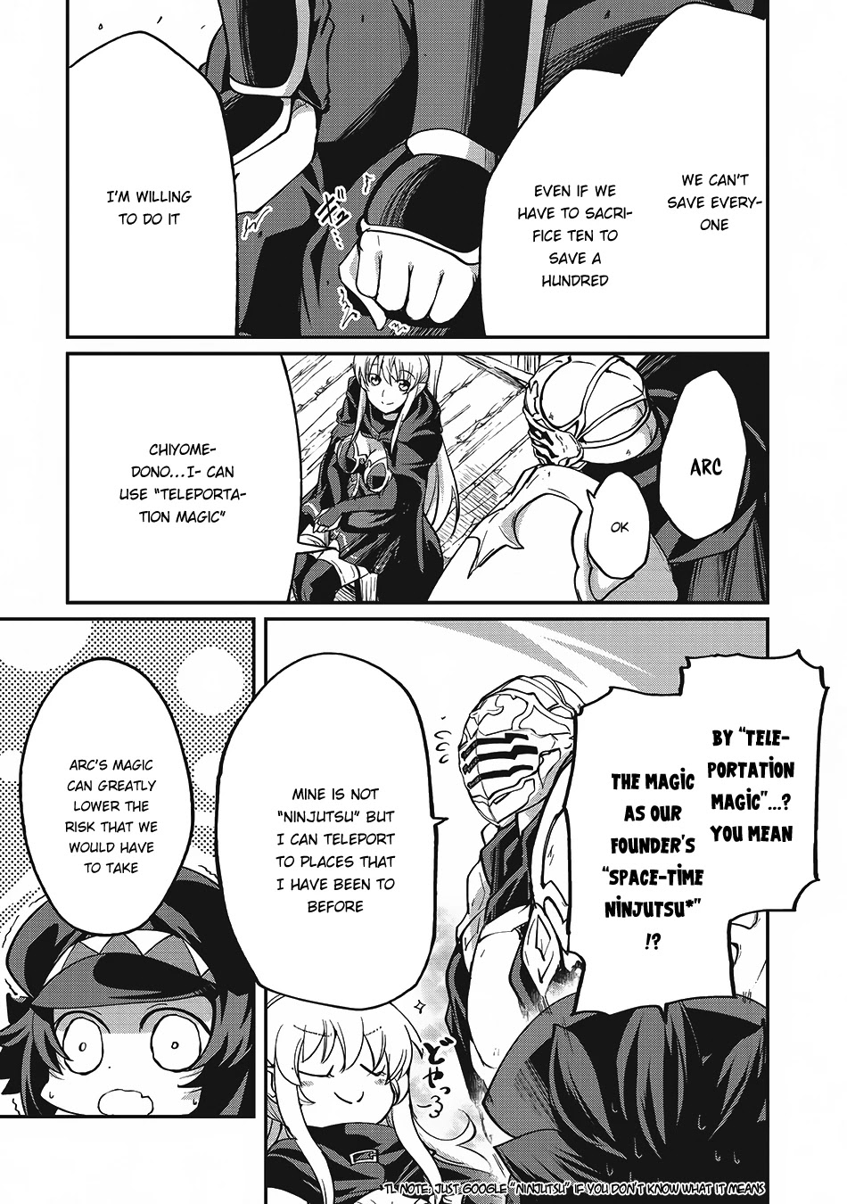 Gaikotsu Kishi-sama, Tadaima Isekai e Odekake-chuu Chapter 13 page 15 - Chapter 13: The Riot at the Capital, Ollav
