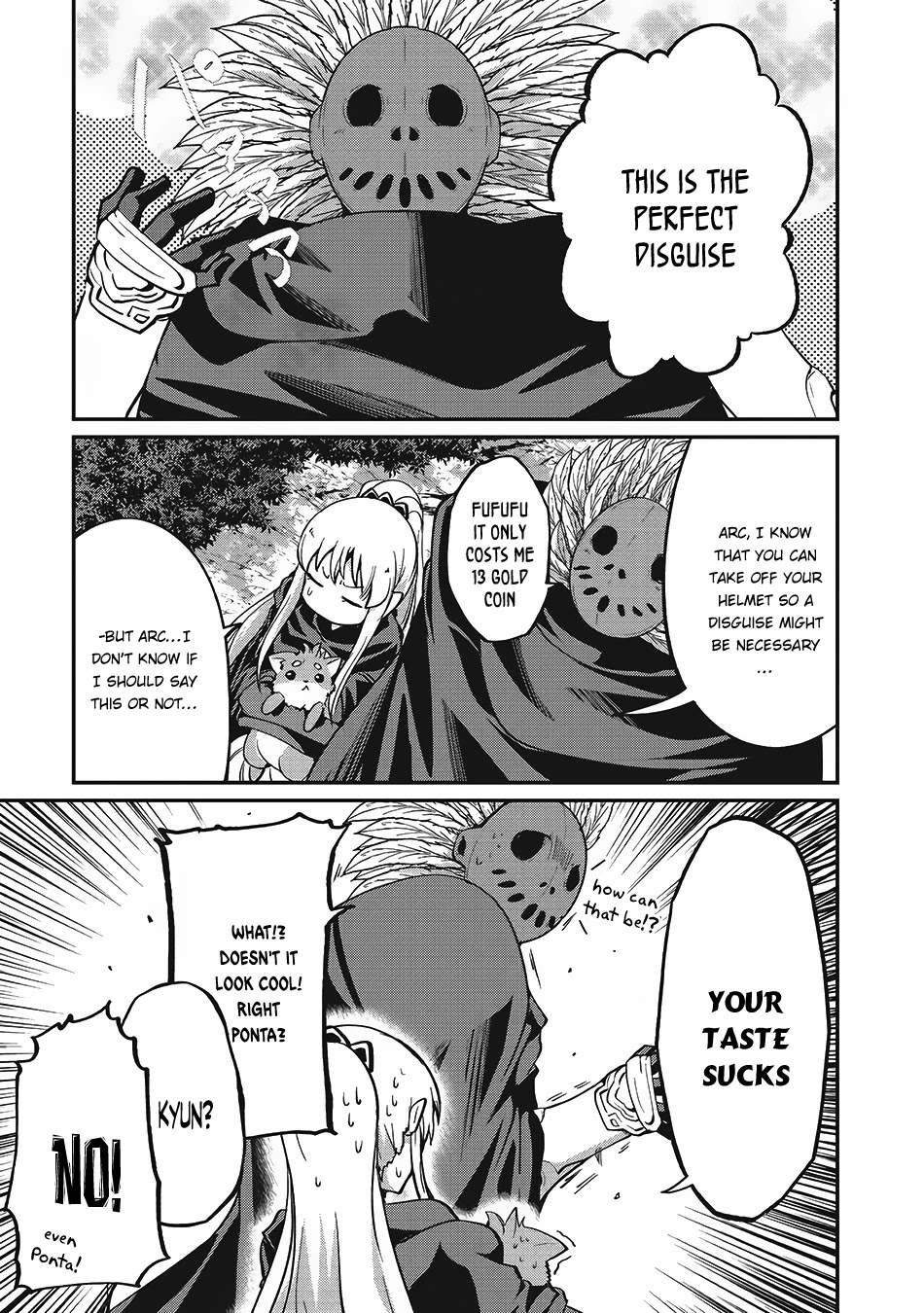 Gaikotsu Kishi-sama, Tadaima Isekai e Odekake-chuu Chapter 13 page 23 - Chapter 13: The Riot at the Capital, Ollav