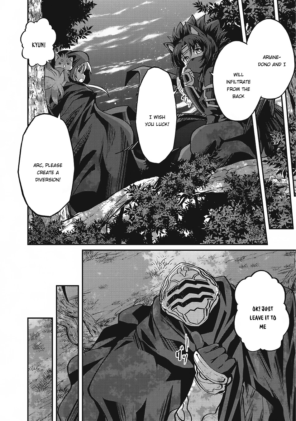Gaikotsu Kishi-sama, Tadaima Isekai e Odekake-chuu Chapter 13 page 26 - Chapter 13: The Riot at the Capital, Ollav