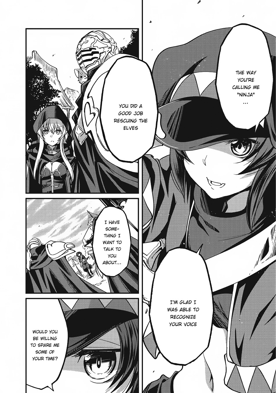 Gaikotsu Kishi-sama, Tadaima Isekai e Odekake-chuu Chapter 13 page 4 - Chapter 13: The Riot at the Capital, Ollav