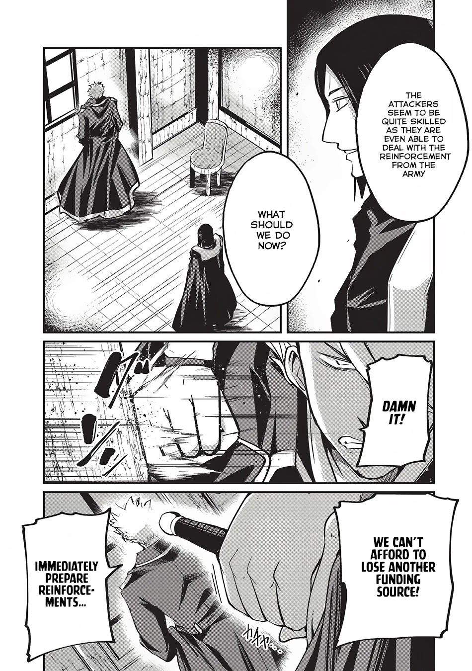 Gaikotsu Kishi-sama, Tadaima Isekai e Odekake-chuu Chapter 14 page 23 - Chapter 14: The Riot in the Capital, Ollav 2