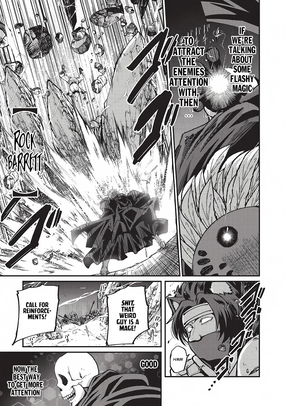 Gaikotsu Kishi-sama, Tadaima Isekai e Odekake-chuu Chapter 14 page 5 - Chapter 14: The Riot in the Capital, Ollav 2